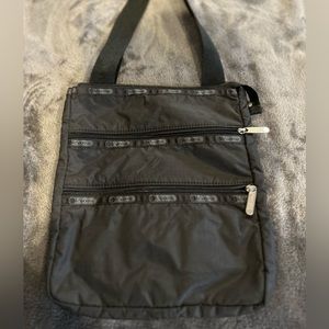 LeSportsac crossbody. Black